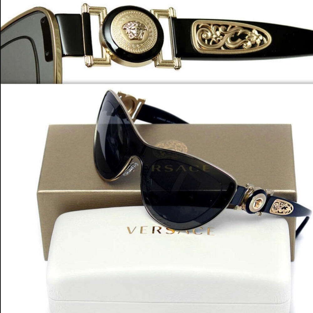 GianniVersace RunwayMedusa Sunglassesw/Certificate
